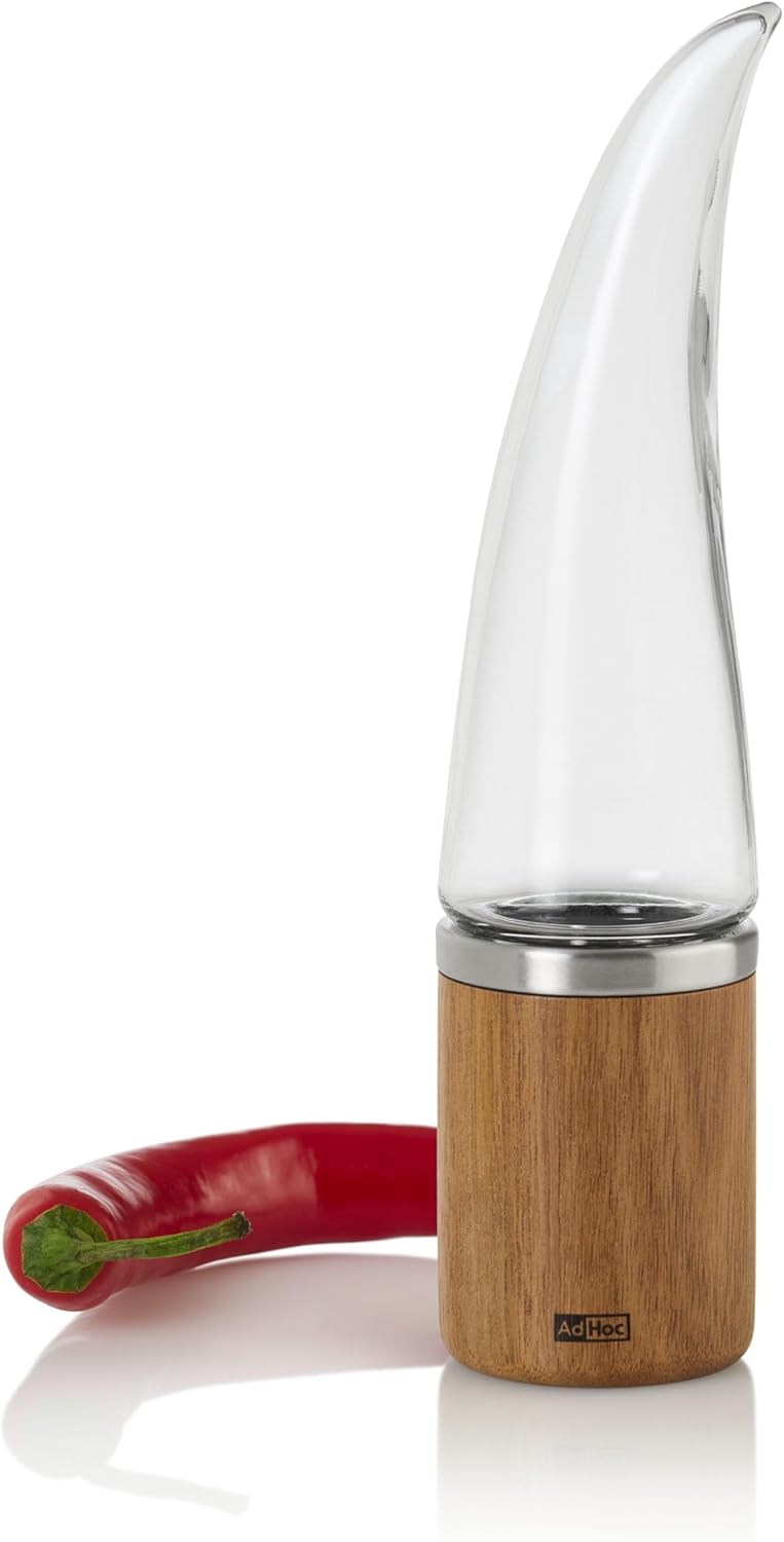 Adhoc Chili Cutter & Spice Grinder - Dried Spice Grinder with Acrylic Body & Stainless Steel Blades - Kitchen Essentials for Healthy Meals - Peperone - Image 3